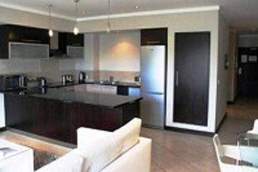 Spacious kitchen area